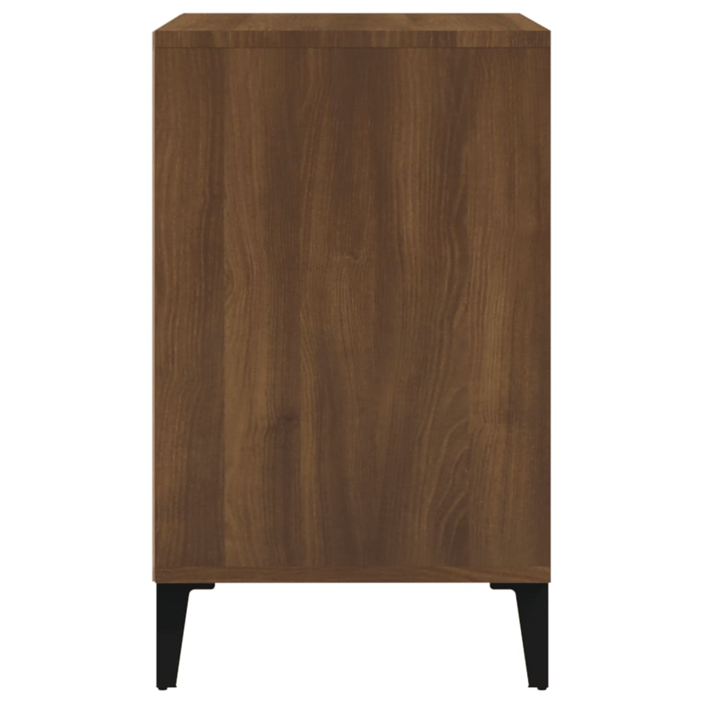 Schoenenkast 102x36x60 cm bewerkt hout bruin eikenkleur is nu te koop bij PeponiXL, paradijselijk wonen!