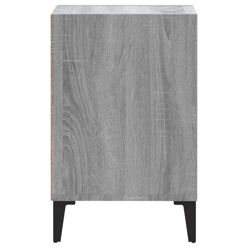 Tv-meubel 100x35x55 cm bewerkt hout grijs sonoma eikenkleurig is nu te koop bij PeponiXL, paradijselijk wonen!