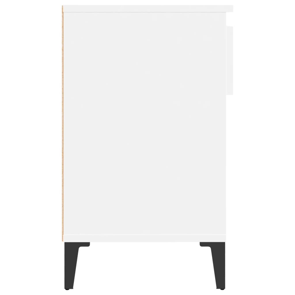 Schoenenkast 102x36x60 cm bewerkt hout wit is nu te koop bij PeponiXL, paradijselijk wonen!
