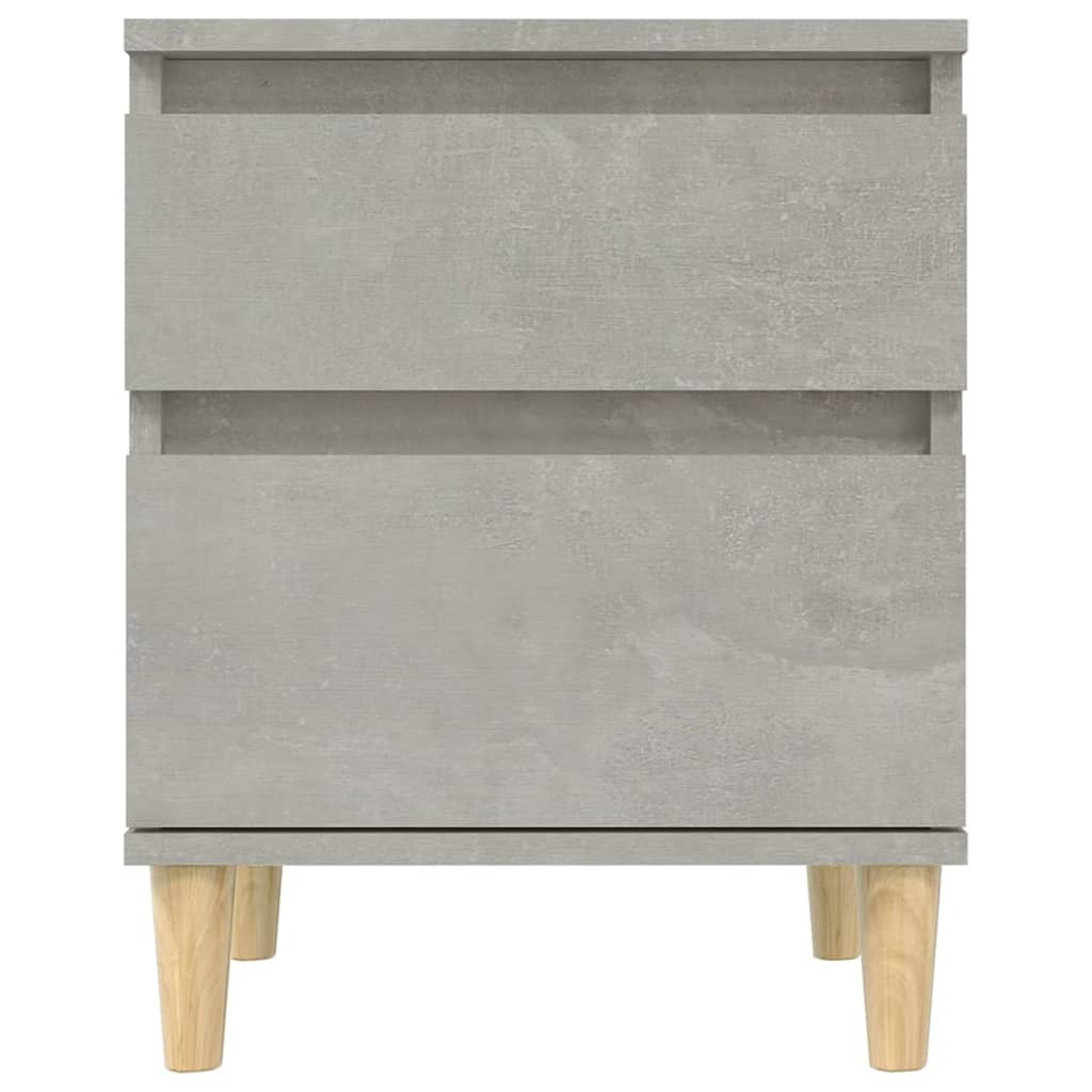 Nachtkastje 40x35x50 cm betongrijs is nu te koop bij PeponiXL, paradijselijk wonen!