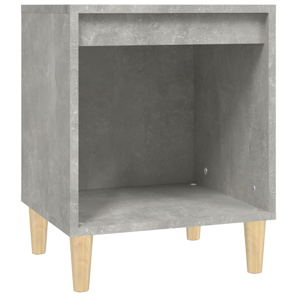 Nachtkastjes 2 st 40x35x50 cm betongrijs is nu te koop bij PeponiXL, paradijselijk wonen!