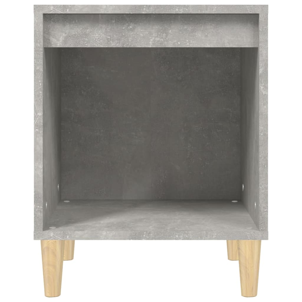 Nachtkastjes 2 st 40x35x50 cm betongrijs is nu te koop bij PeponiXL, paradijselijk wonen!