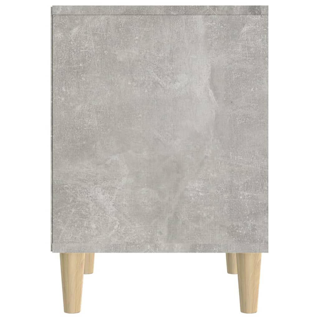 Nachtkastjes 2 st 40x35x50 cm betongrijs is nu te koop bij PeponiXL, paradijselijk wonen!
