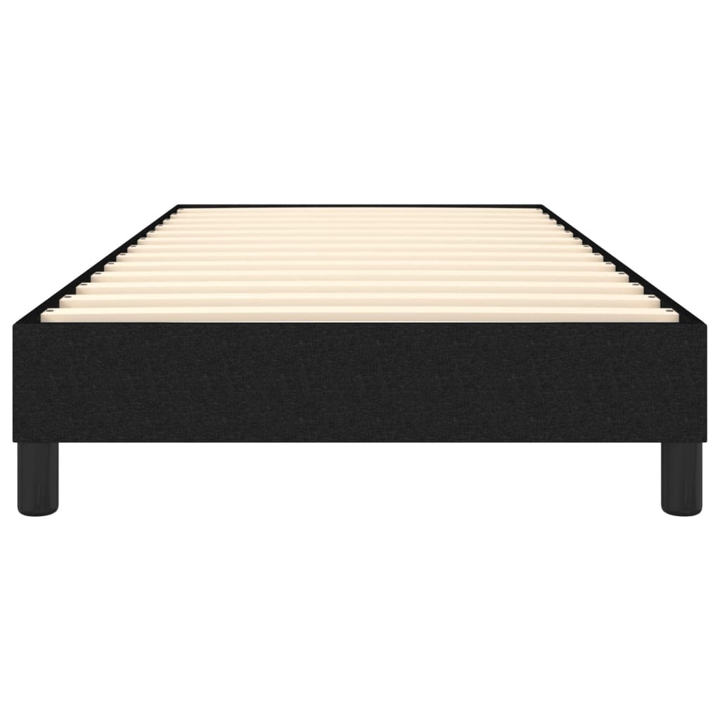 Boxspring bed 80x200 cm stof zwart is nu te koop bij PeponiXL, paradijselijk wonen!