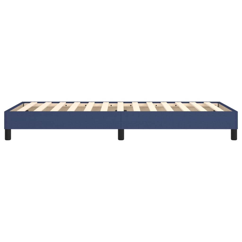 Boxspring bed 90x190 cm stof blauw is nu te koop bij PeponiXL, paradijselijk wonen!