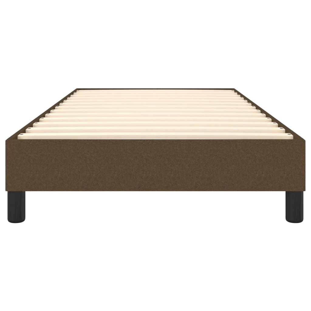 Boxspring bed 100x200 cm stof donkerbruin is nu te koop bij PeponiXL, paradijselijk wonen!