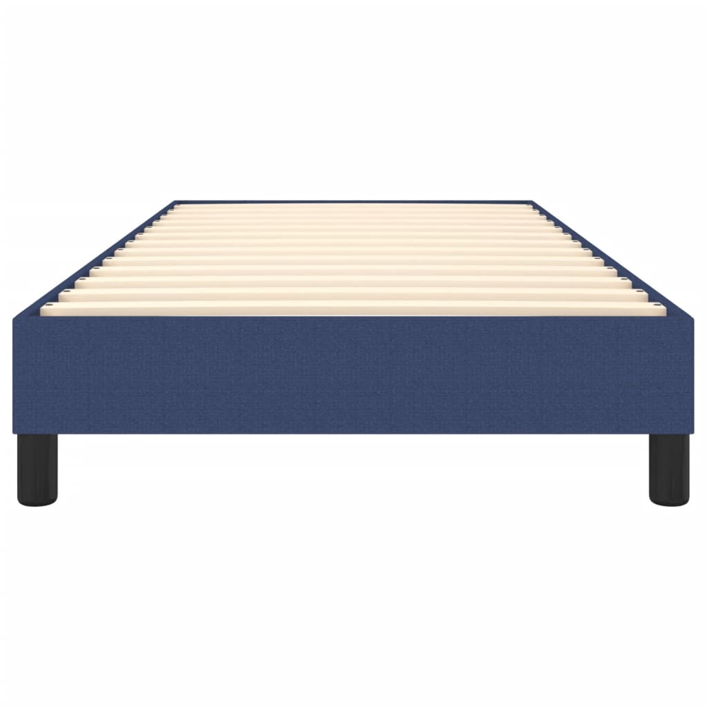 Boxspring bed 100x200 cm stof blauw is nu te koop bij PeponiXL, paradijselijk wonen!