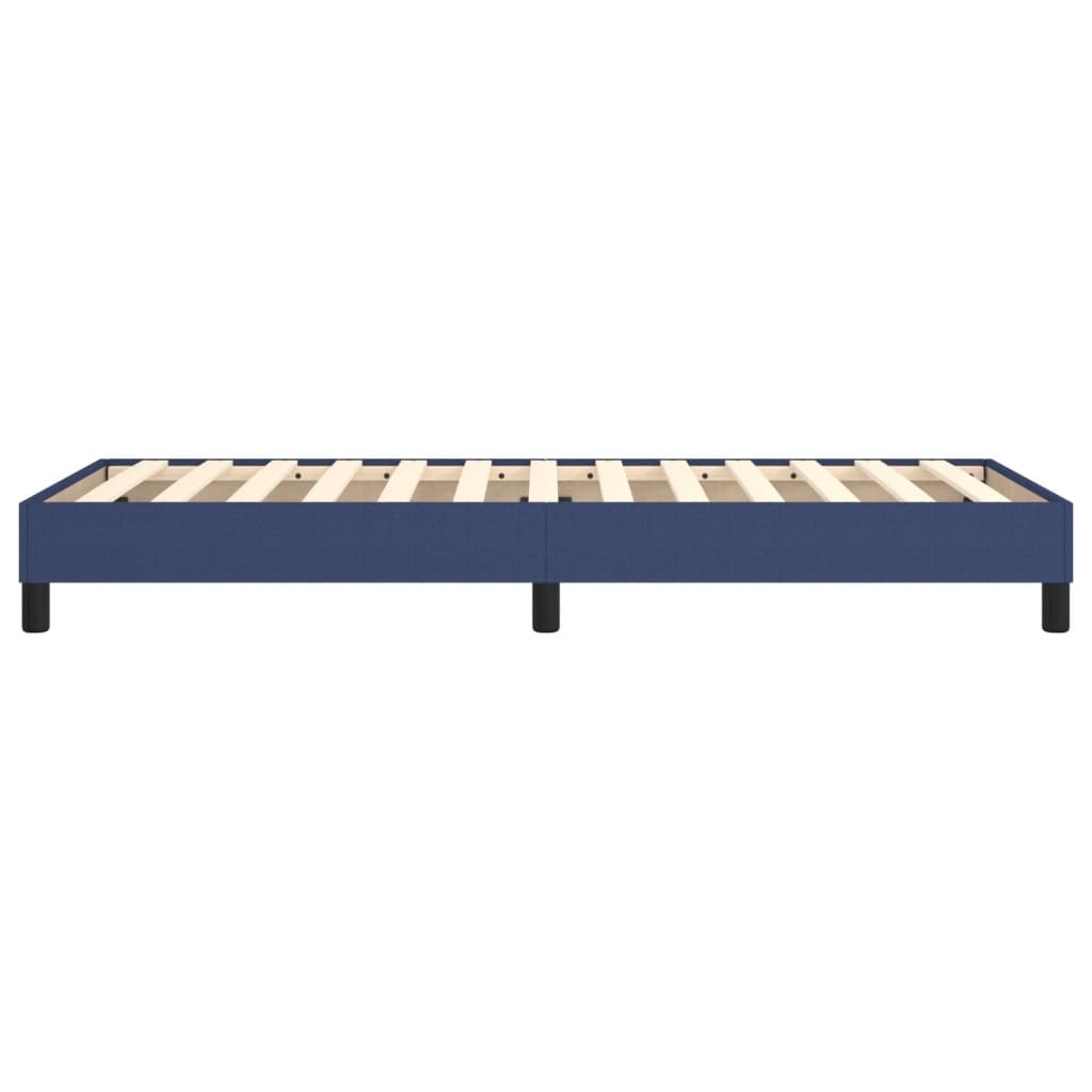 Boxspring bed 100x200 cm stof blauw is nu te koop bij PeponiXL, paradijselijk wonen!