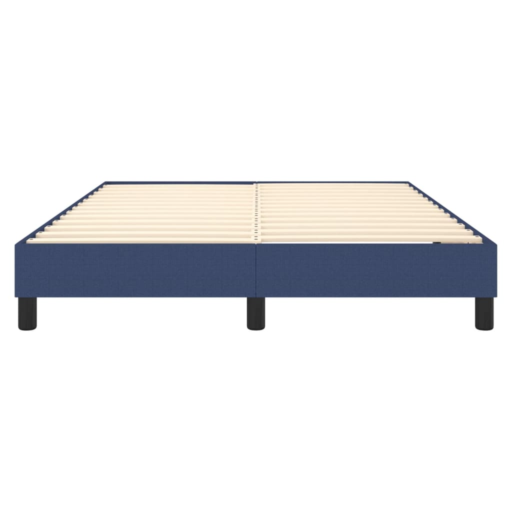 Boxspring bed stof blauw 140x200 cm is nu te koop bij PeponiXL, paradijselijk wonen!