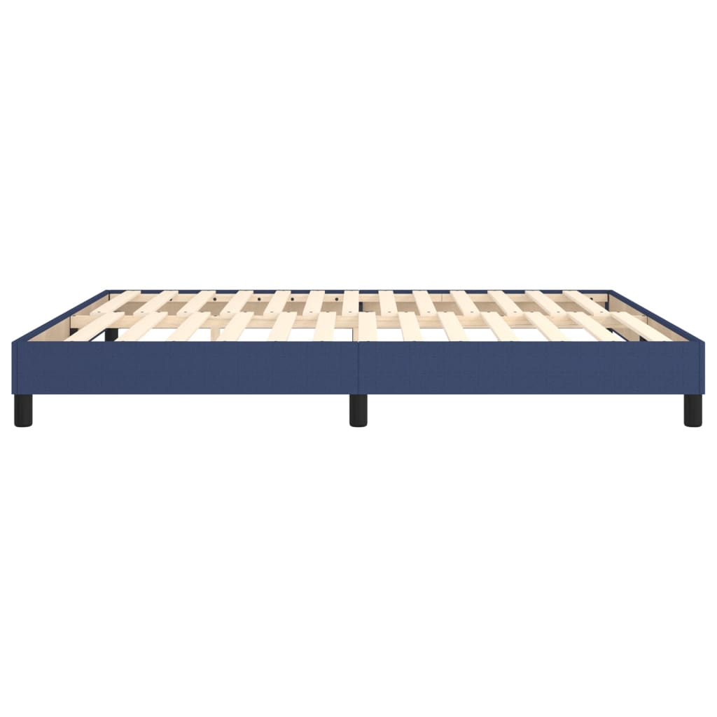 Boxspring bed stof blauw 160x200 cm is nu te koop bij PeponiXL, paradijselijk wonen!