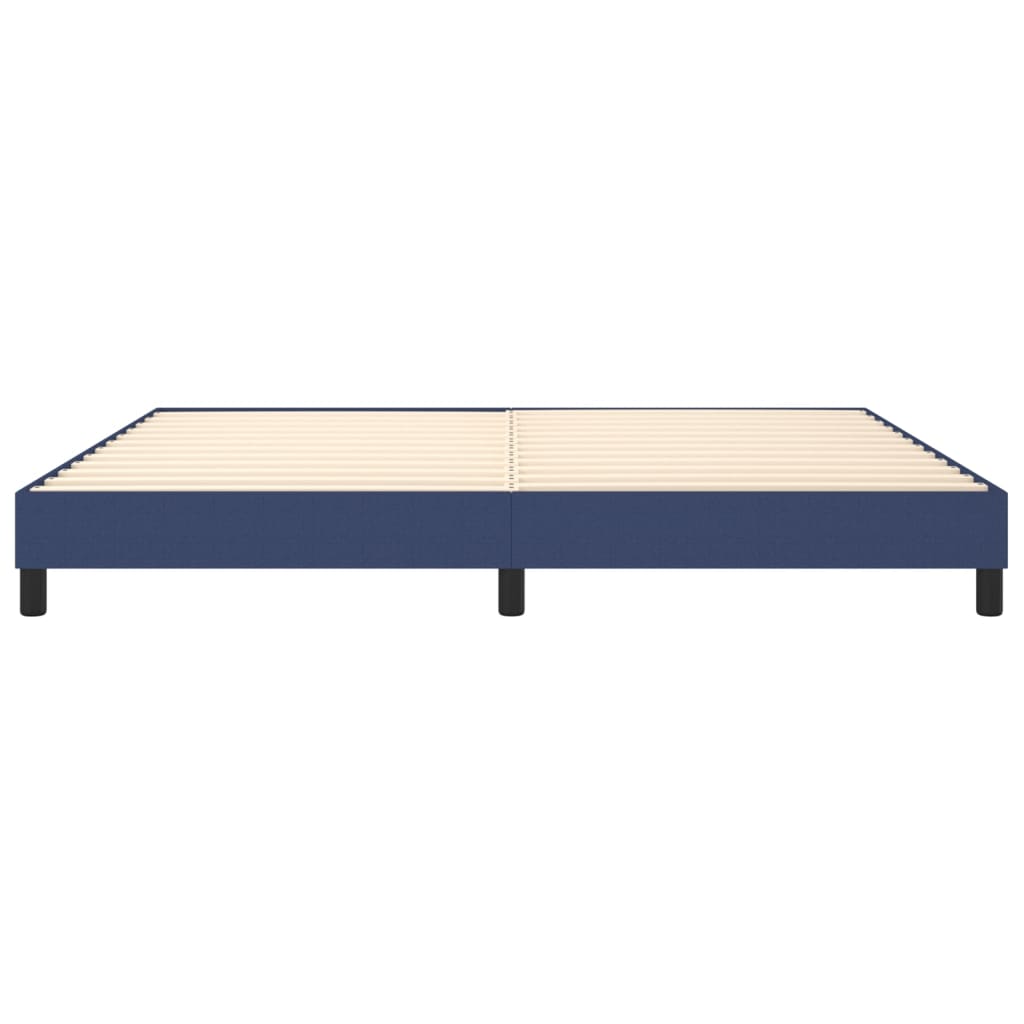 Boxspring bed stof blauw 200x200 cm is nu te koop bij PeponiXL, paradijselijk wonen!