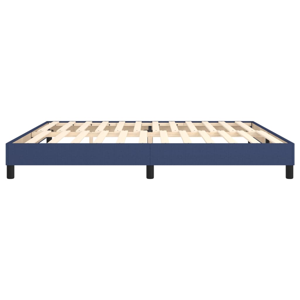 Boxspring bed stof blauw 200x200 cm is nu te koop bij PeponiXL, paradijselijk wonen!
