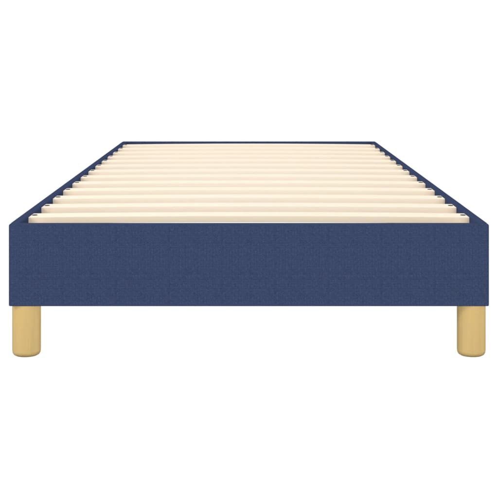 Boxspring bed 90x200 cm stof blauw is nu te koop bij PeponiXL, paradijselijk wonen!