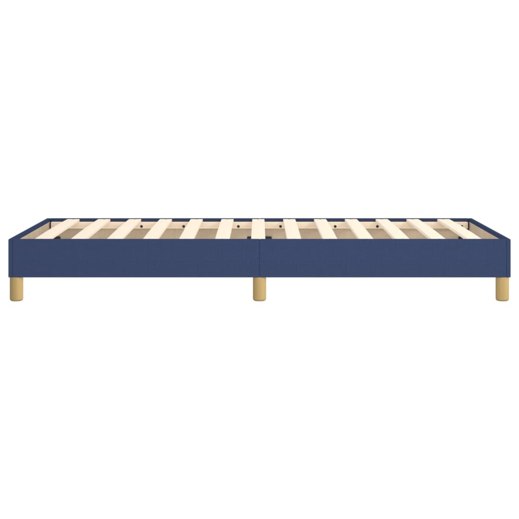 Boxspring bed 90x200 cm stof blauw is nu te koop bij PeponiXL, paradijselijk wonen!