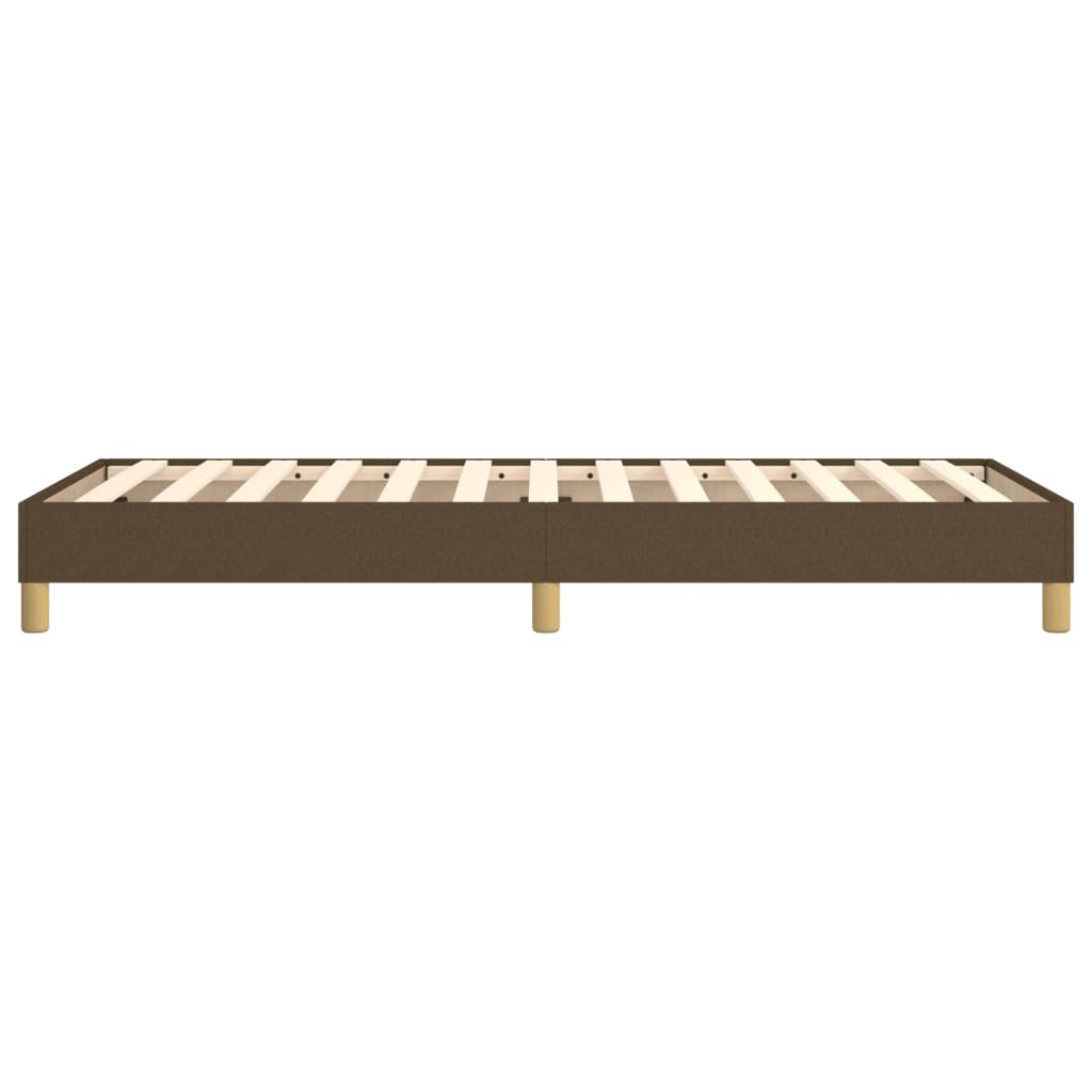 Boxspring bed 100x200 cm stof donkerbruin is nu te koop bij PeponiXL, paradijselijk wonen!