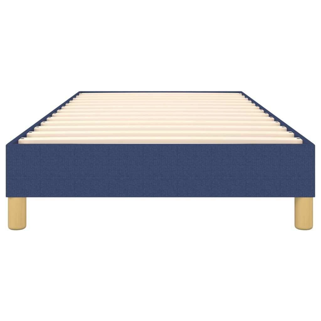 Boxspring bed 100x200 cm stof blauw is nu te koop bij PeponiXL, paradijselijk wonen!
