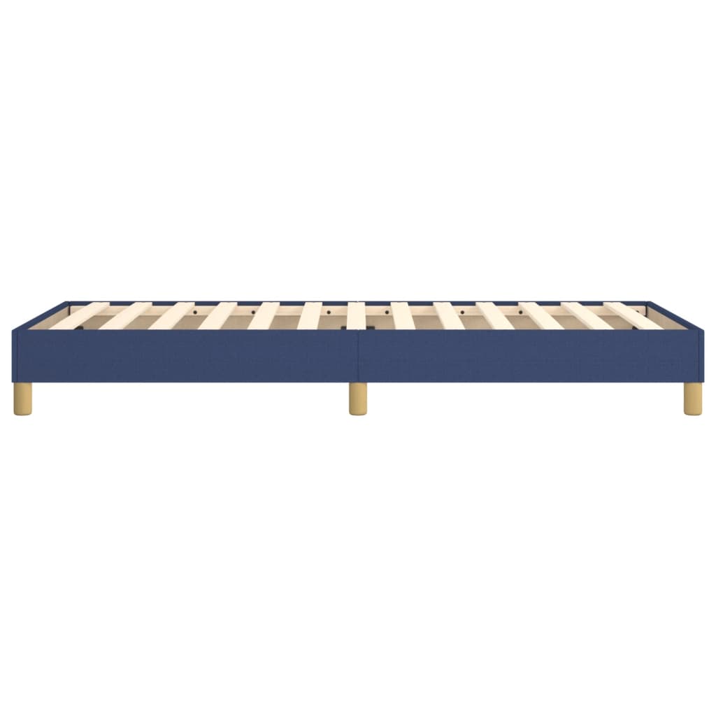 Boxspring bed 100x200 cm stof blauw is nu te koop bij PeponiXL, paradijselijk wonen!