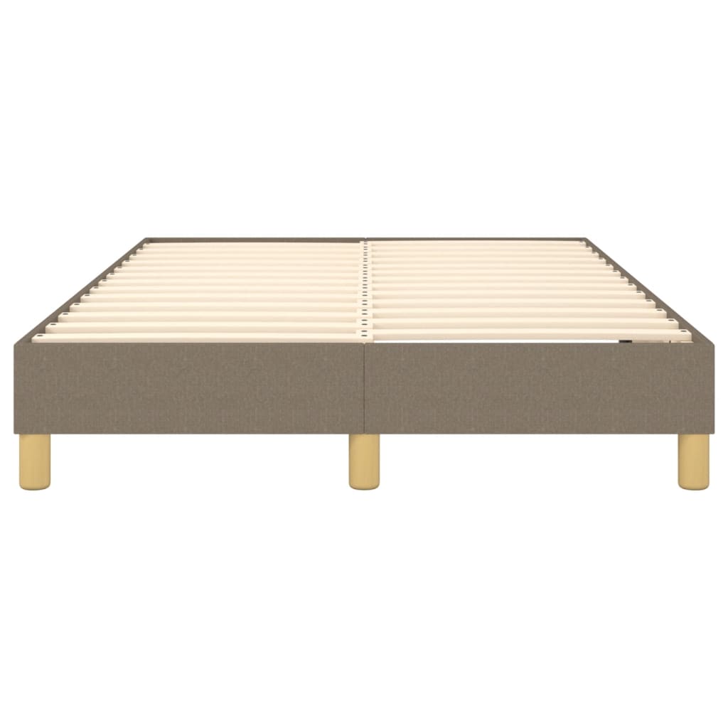 Boxspring bed 120x200 cm stof taupe is nu te koop bij PeponiXL, paradijselijk wonen!
