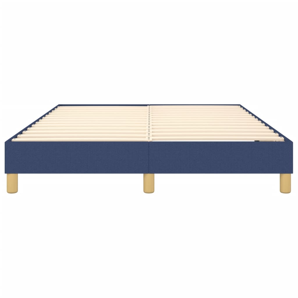 Boxspring bed stof blauw 140x200 cm is nu te koop bij PeponiXL, paradijselijk wonen!
