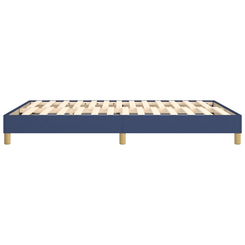 Boxspring bed stof blauw 140x200 cm is nu te koop bij PeponiXL, paradijselijk wonen!