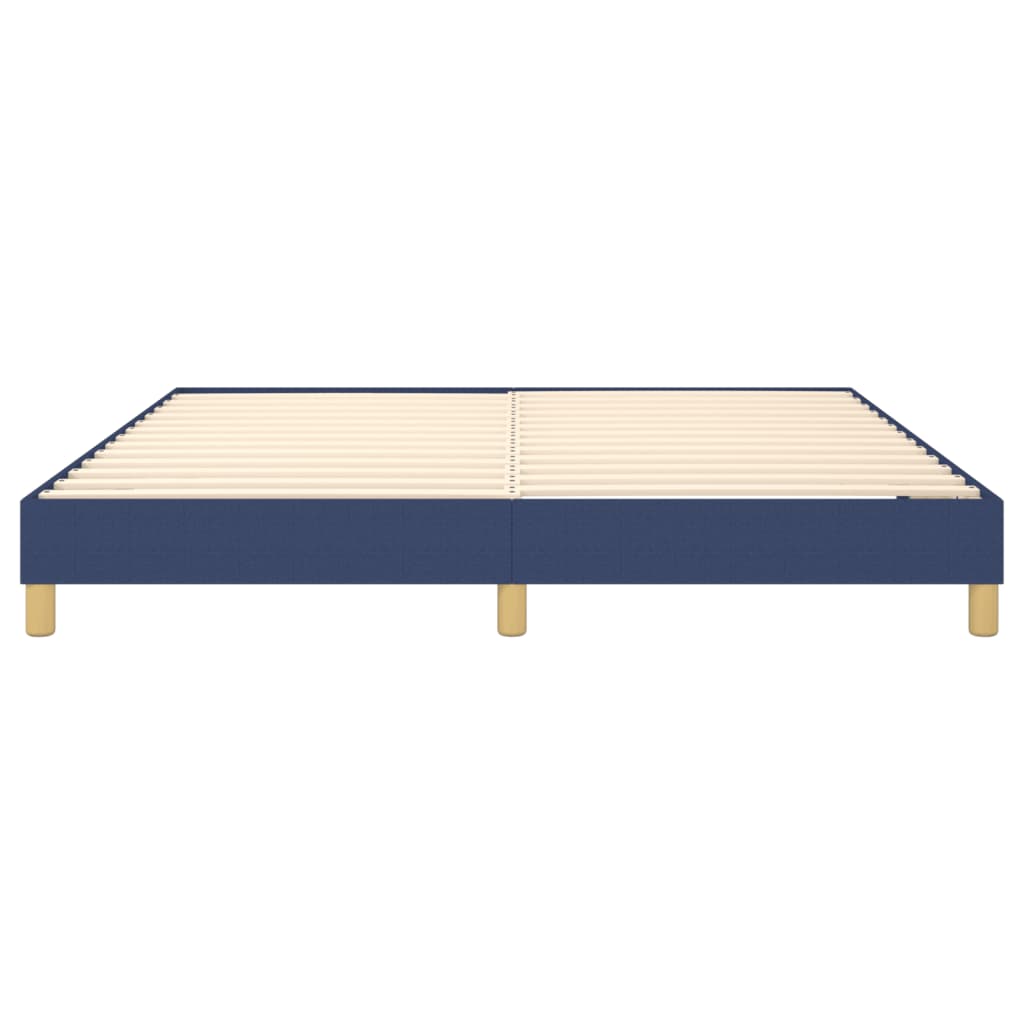 Boxspring bed stof blauw 160x200 cm is nu te koop bij PeponiXL, paradijselijk wonen!