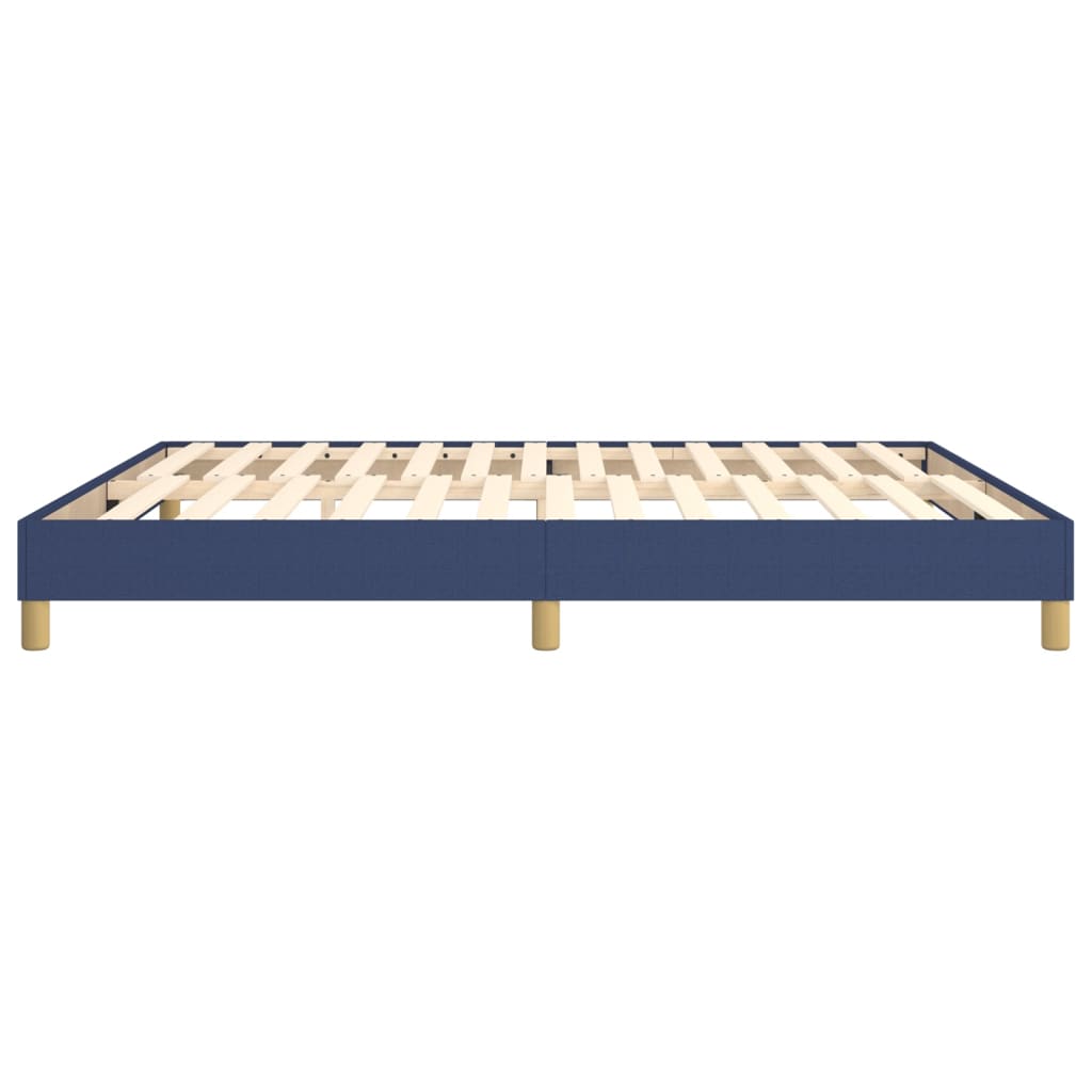 Boxspring bed stof blauw 160x200 cm is nu te koop bij PeponiXL, paradijselijk wonen!