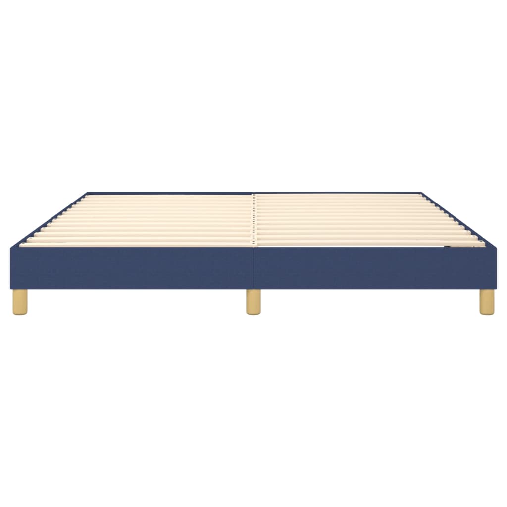 Boxspring bed stof blauw 180x200 cm is nu te koop bij PeponiXL, paradijselijk wonen!