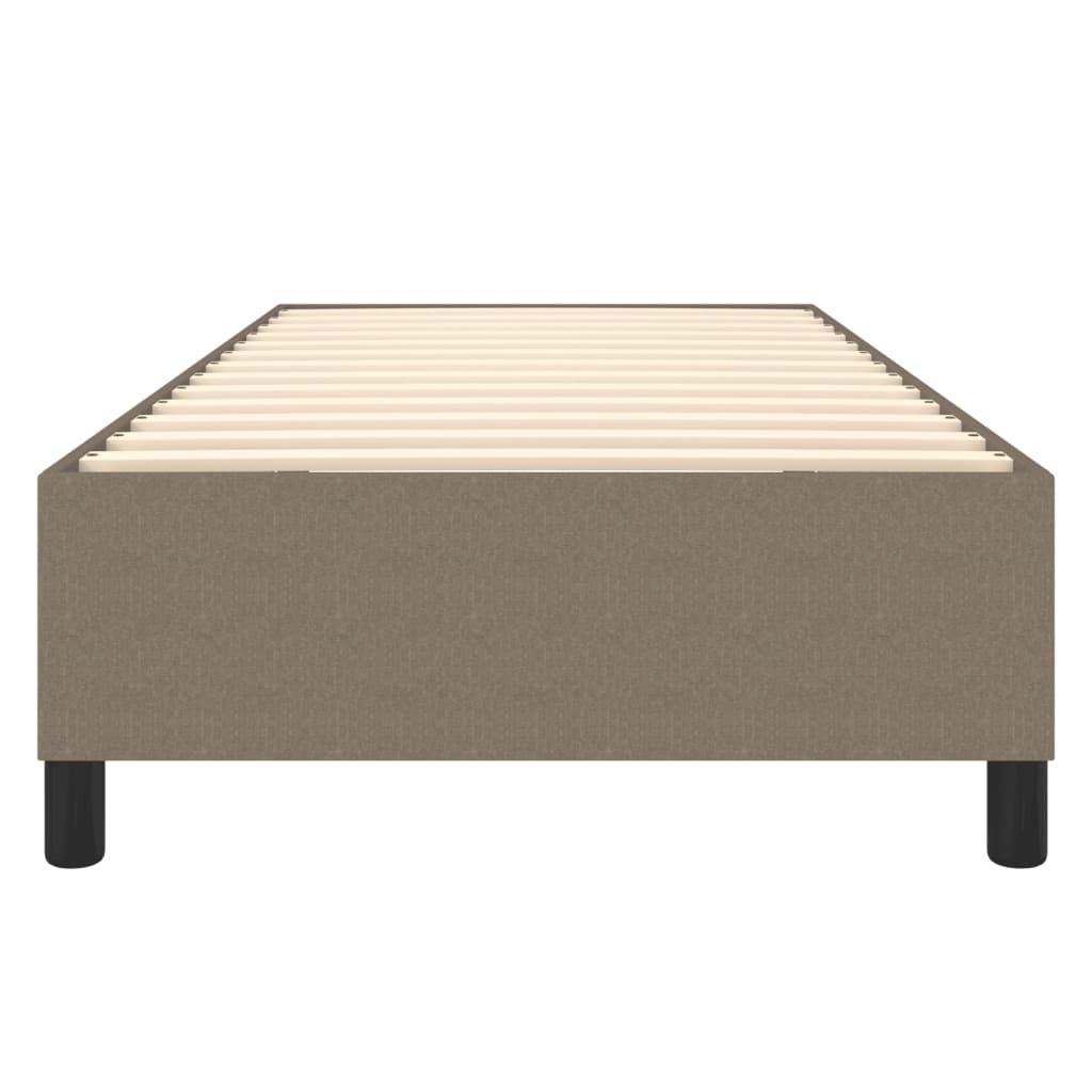 Boxspring bed 80x200 cm stof taupe is nu te koop bij PeponiXL, paradijselijk wonen!