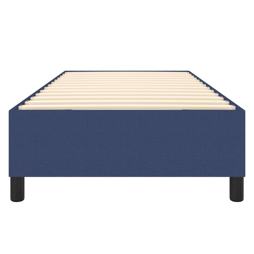 Boxspring bed 90x200 cm stof blauw is nu te koop bij PeponiXL, paradijselijk wonen!