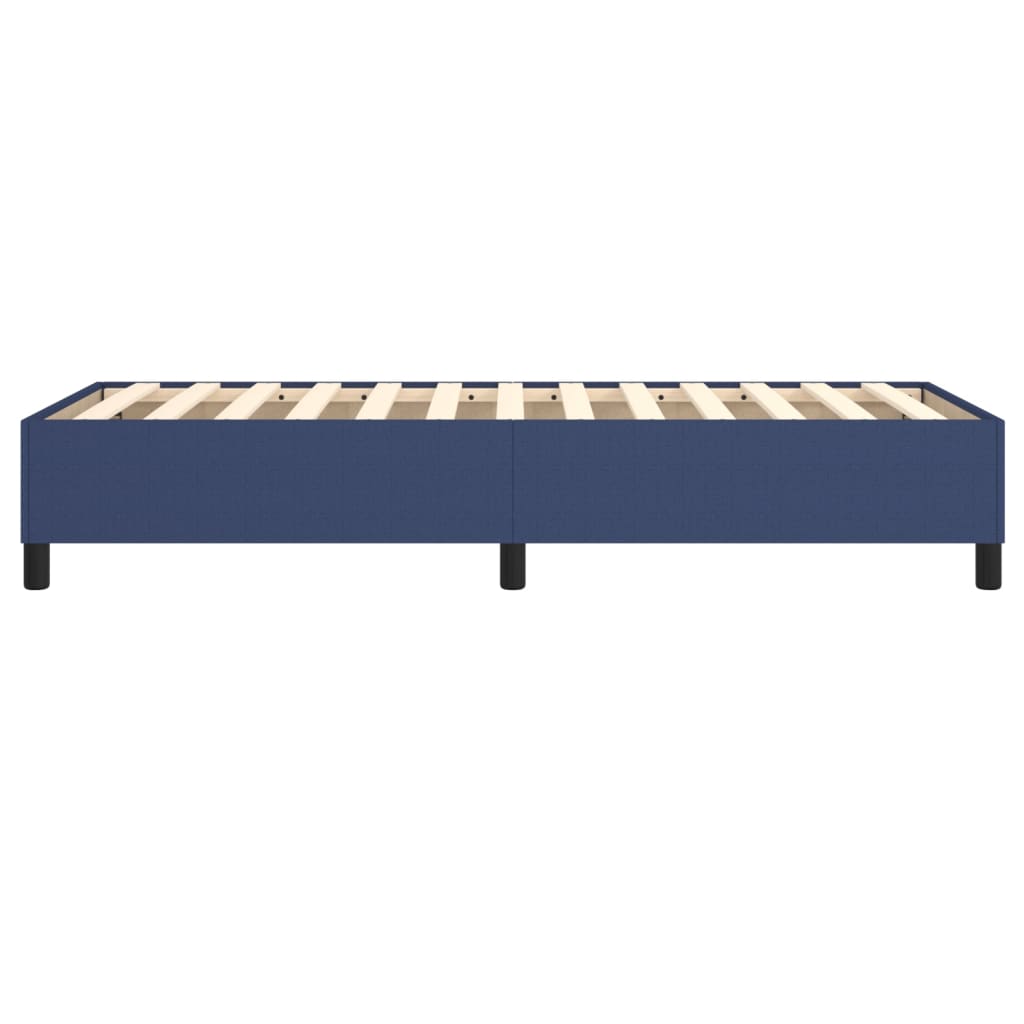 Boxspring bed 90x200 cm stof blauw is nu te koop bij PeponiXL, paradijselijk wonen!