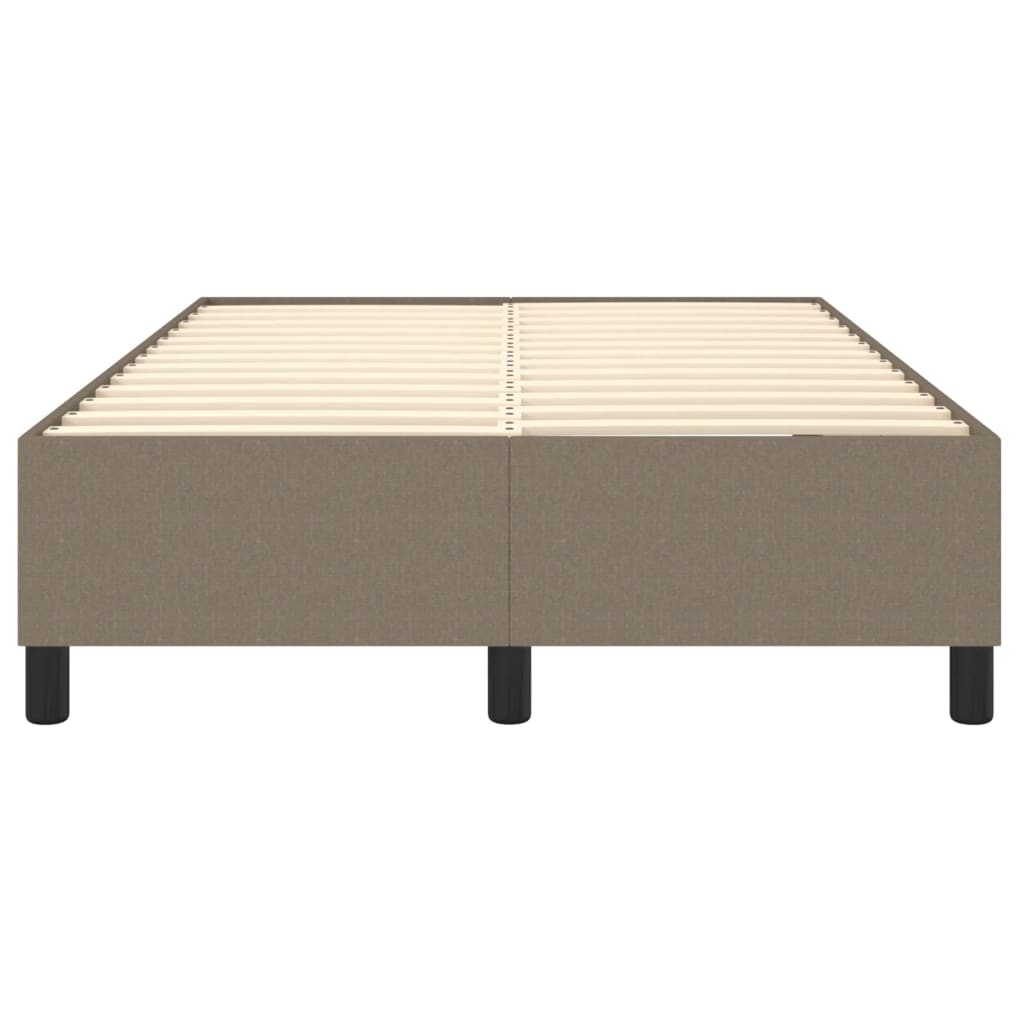 Boxspring bed 120x200 cm stof taupe is nu te koop bij PeponiXL, paradijselijk wonen!