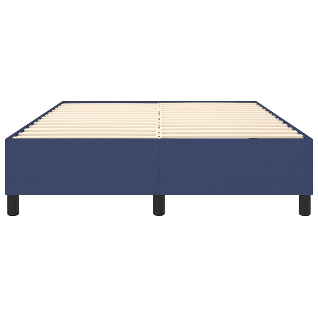 Boxspring bed stof blauw 140x190 cm is nu te koop bij PeponiXL, paradijselijk wonen!