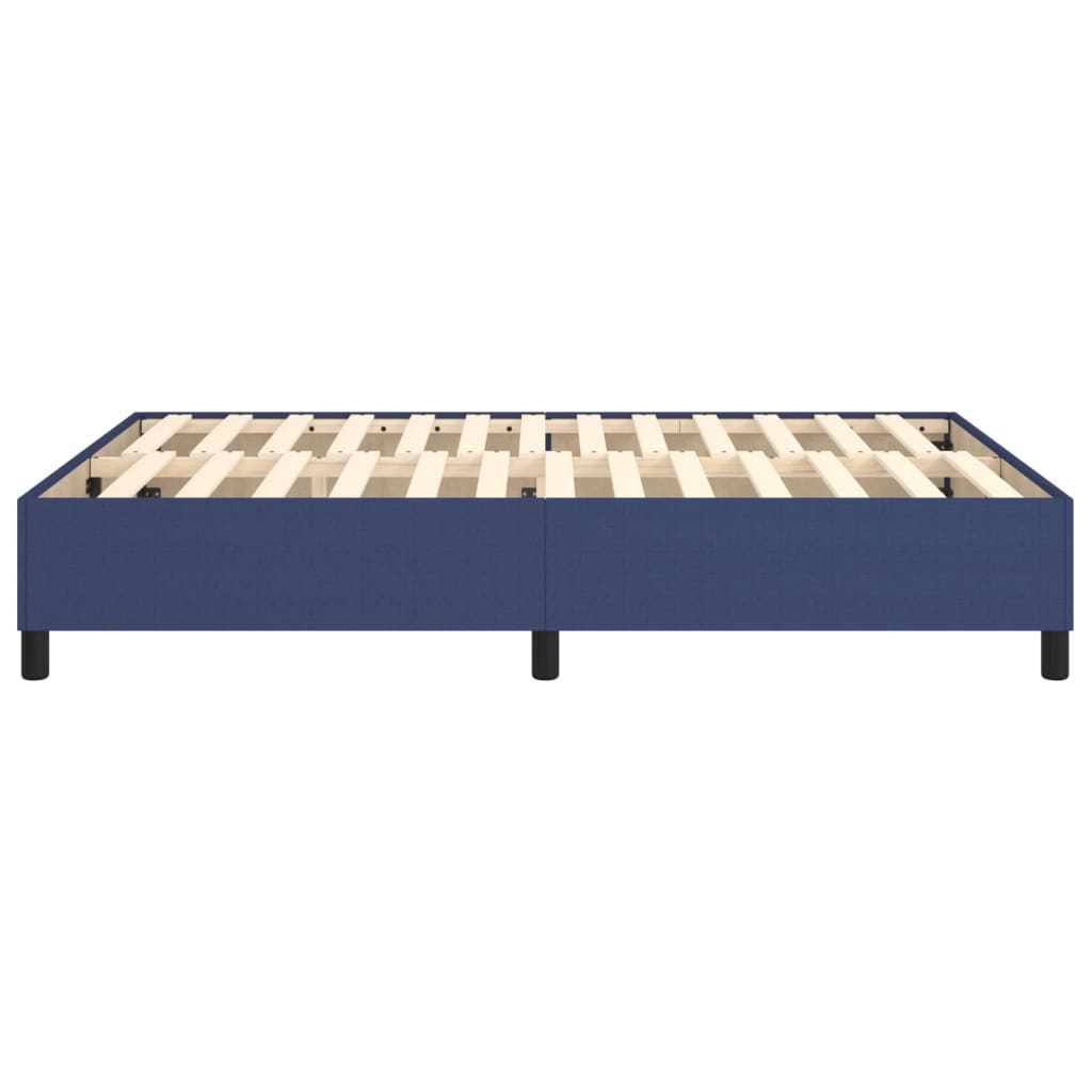 Boxspring bed stof blauw 140x190 cm is nu te koop bij PeponiXL, paradijselijk wonen!