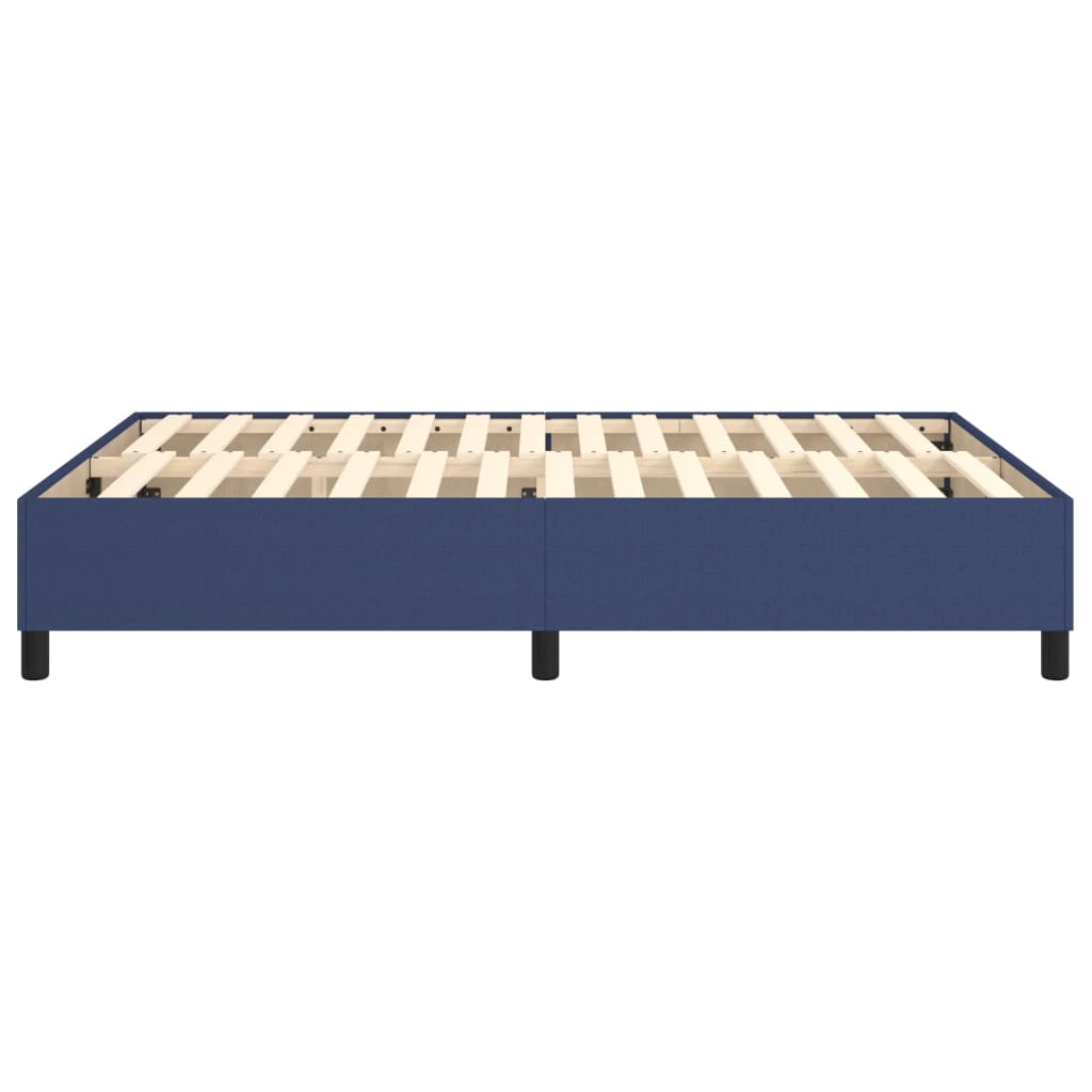 Boxspring bed stof blauw 140x200 cm is nu te koop bij PeponiXL, paradijselijk wonen!