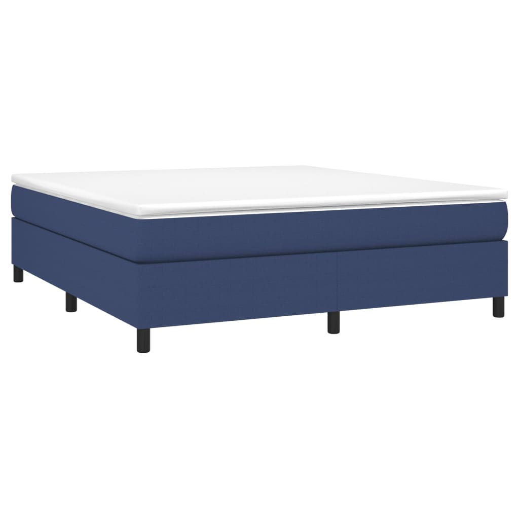 Boxspring bed stof blauw 180x200 cm is nu te koop bij PeponiXL, paradijselijk wonen!
