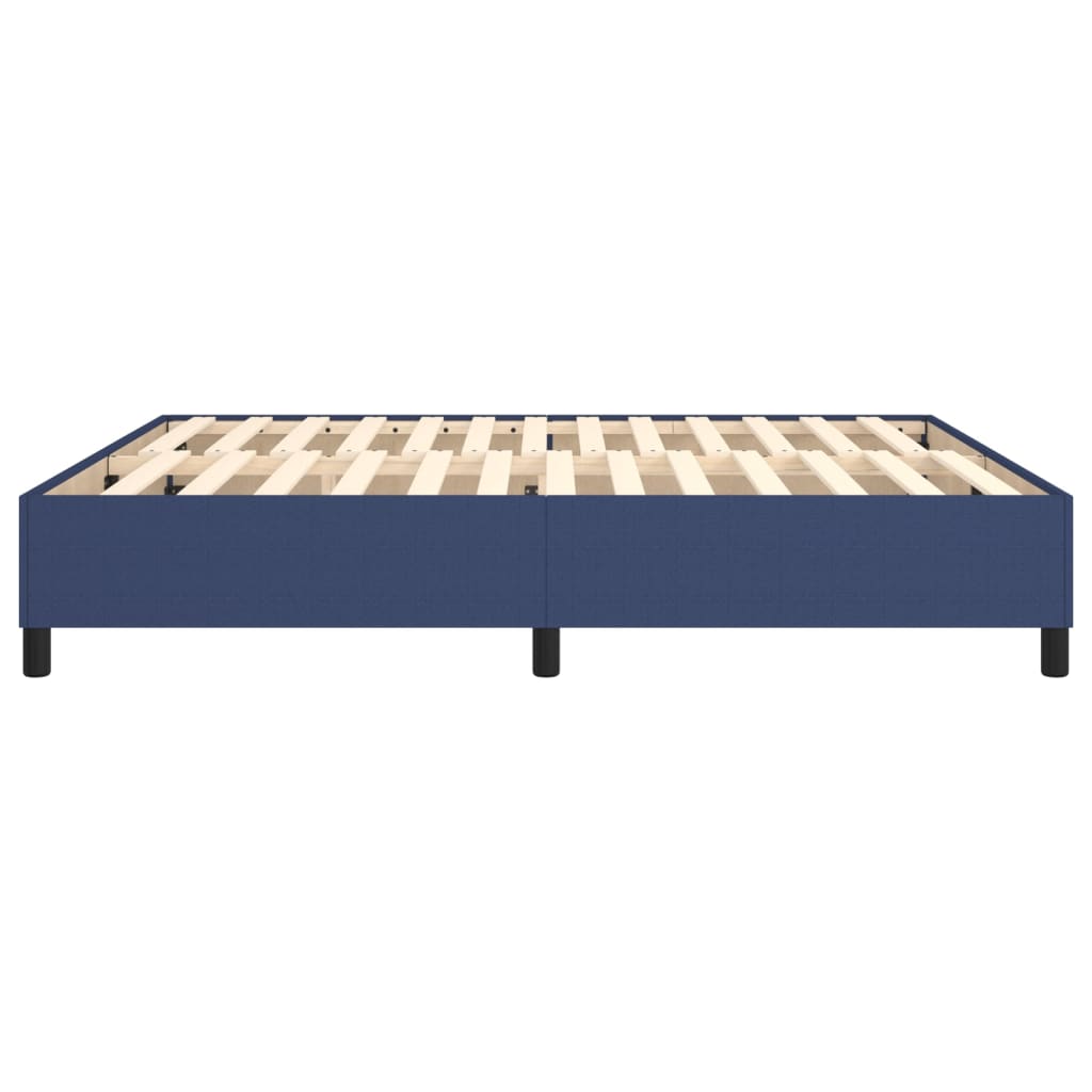 Boxspring bed stof blauw 180x200 cm is nu te koop bij PeponiXL, paradijselijk wonen!