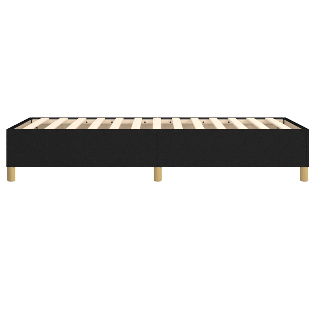 Boxspring bed 80x200 cm stof zwart is nu te koop bij PeponiXL, paradijselijk wonen!