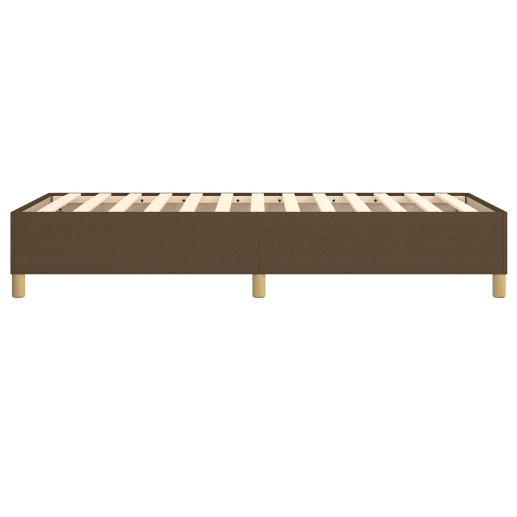 Boxspring bed 100x200 cm stof donkerbruin is nu te koop bij PeponiXL, paradijselijk wonen!