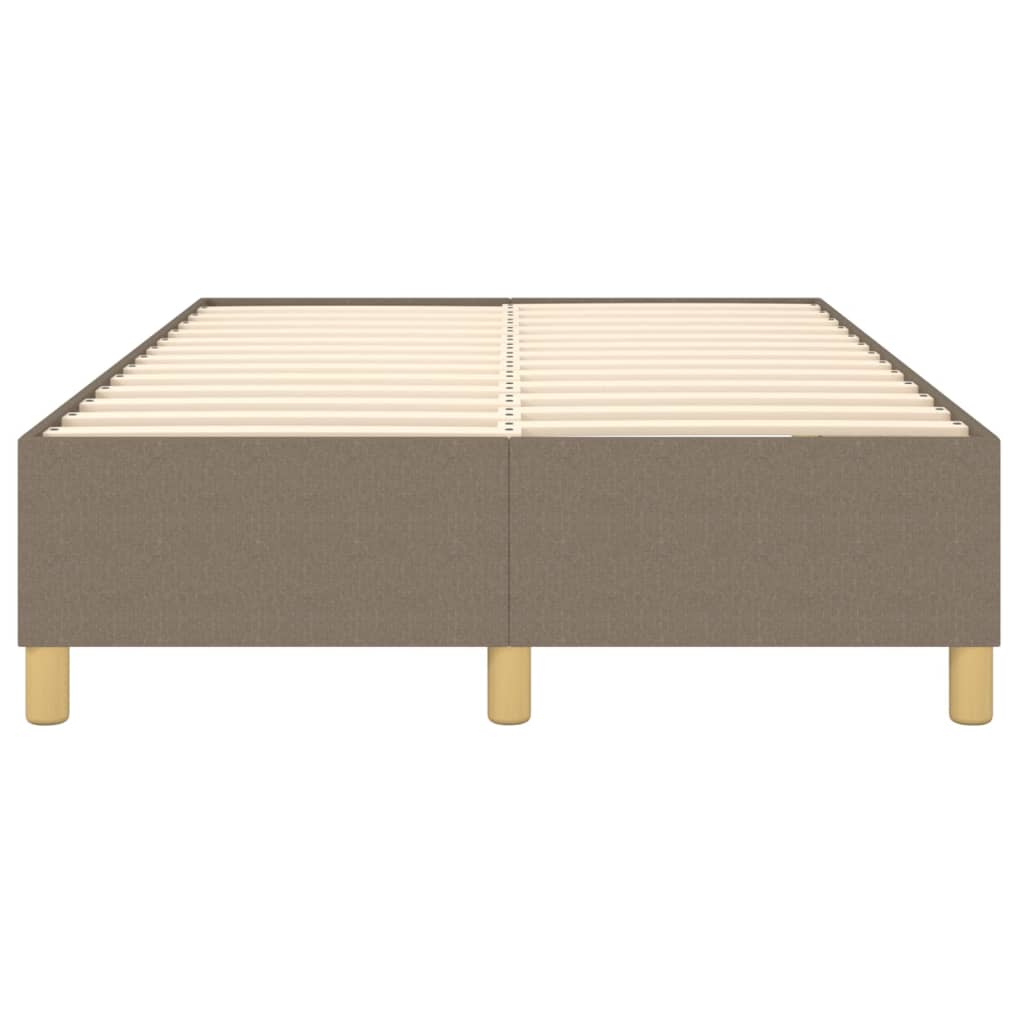 Boxspring bed 120x200 cm stof taupe is nu te koop bij PeponiXL, paradijselijk wonen!