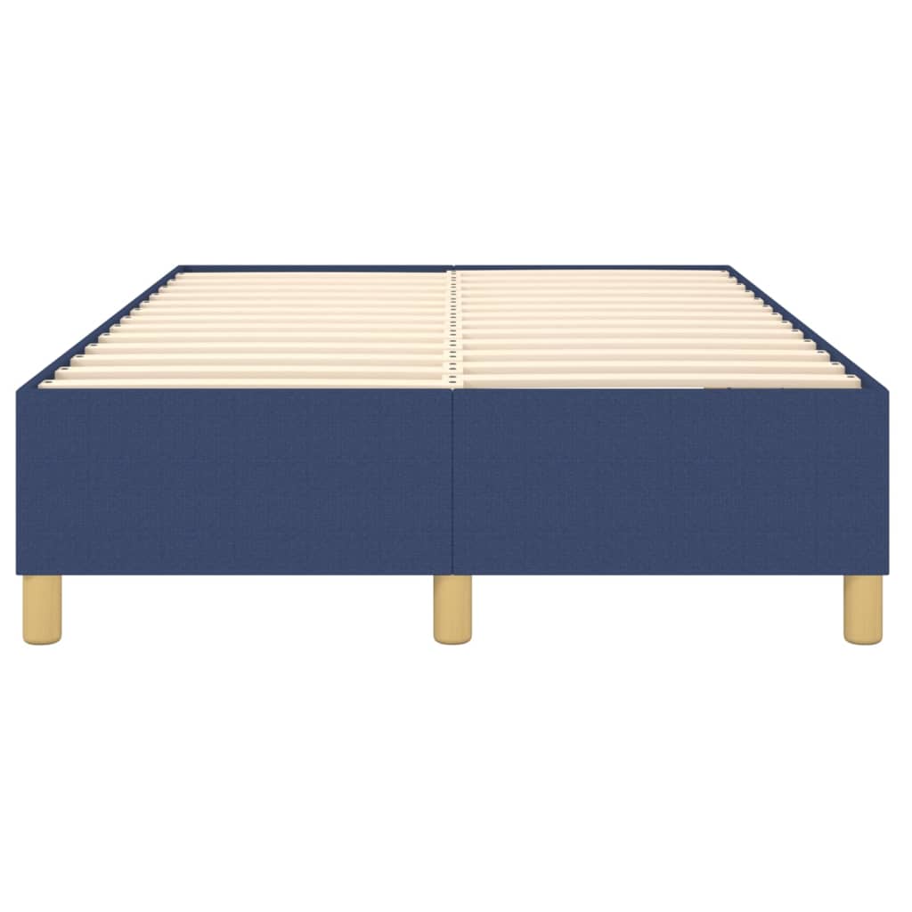 Boxspring bed 120x200 cm stof blauw is nu te koop bij PeponiXL, paradijselijk wonen!