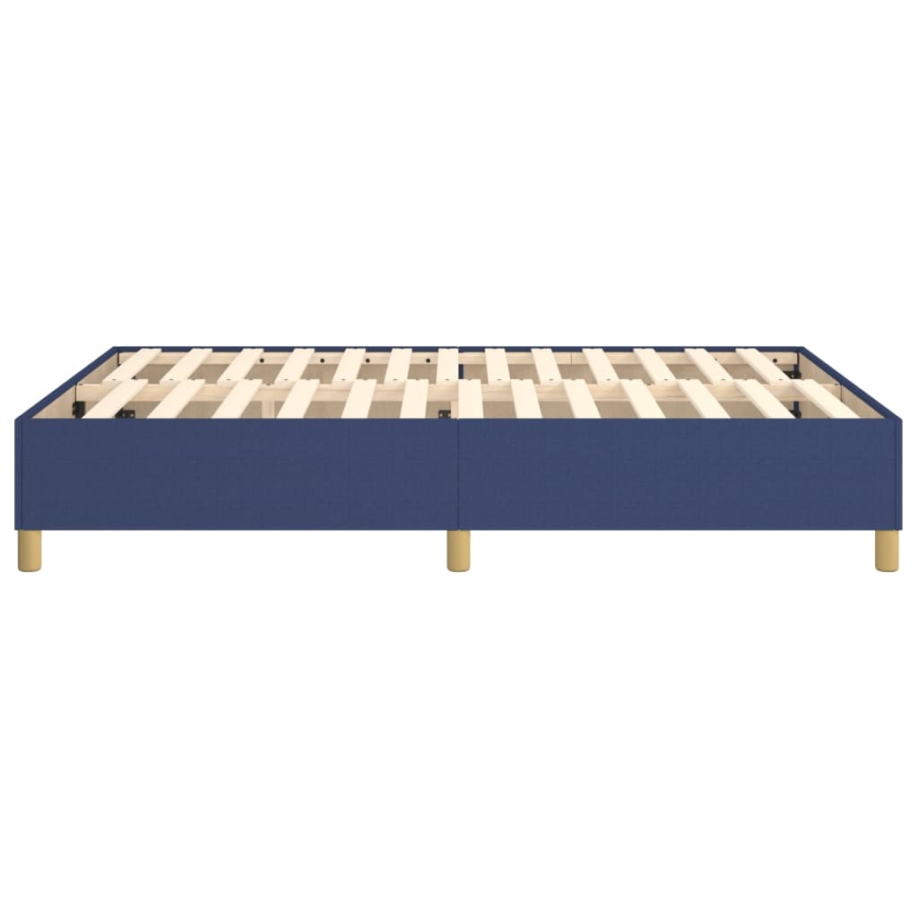 Boxspring bed stof blauw 140x200 cm is nu te koop bij PeponiXL, paradijselijk wonen!