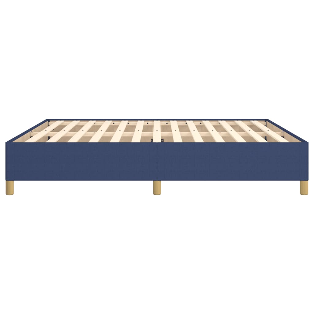 Boxspring bed stof blauw 160x200 cm is nu te koop bij PeponiXL, paradijselijk wonen!