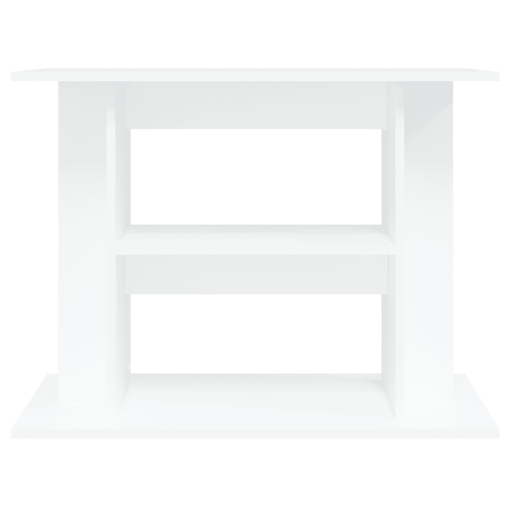 Aquariumstandaard 80x35x60 cm bewerkt hout wit is nu te koop bij PeponiXL, paradijselijk wonen!