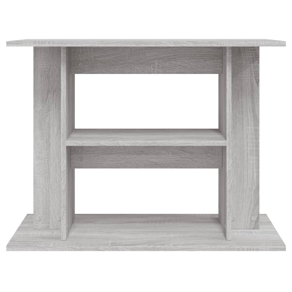 Aquariumstandaard Sonoma Grijs 80x35x60 cm Bewerkt Hout is nu te koop bij PeponiXL, paradijselijk wonen!