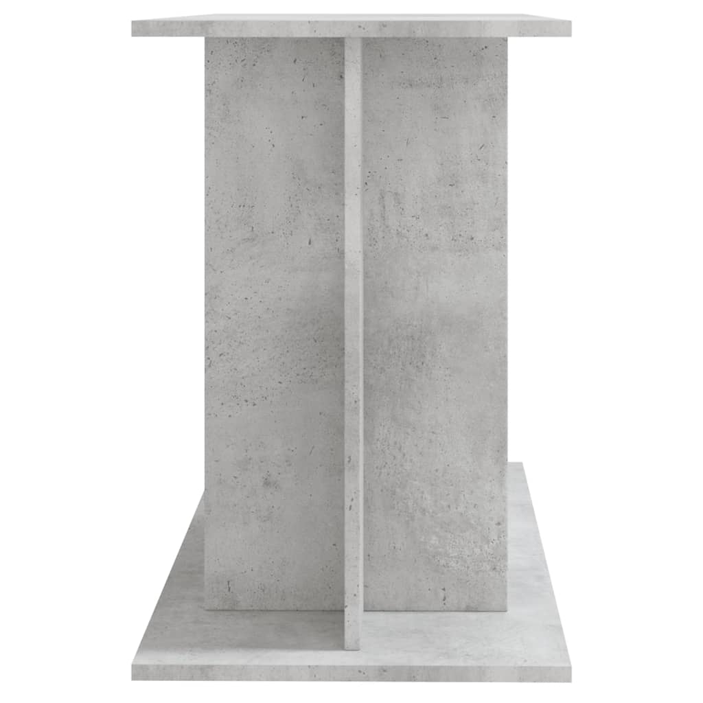 Aquariumstandaard Betongrijs 100x40x60 cm Bewerkt hout is nu te koop bij PeponiXL, paradijselijk wonen!