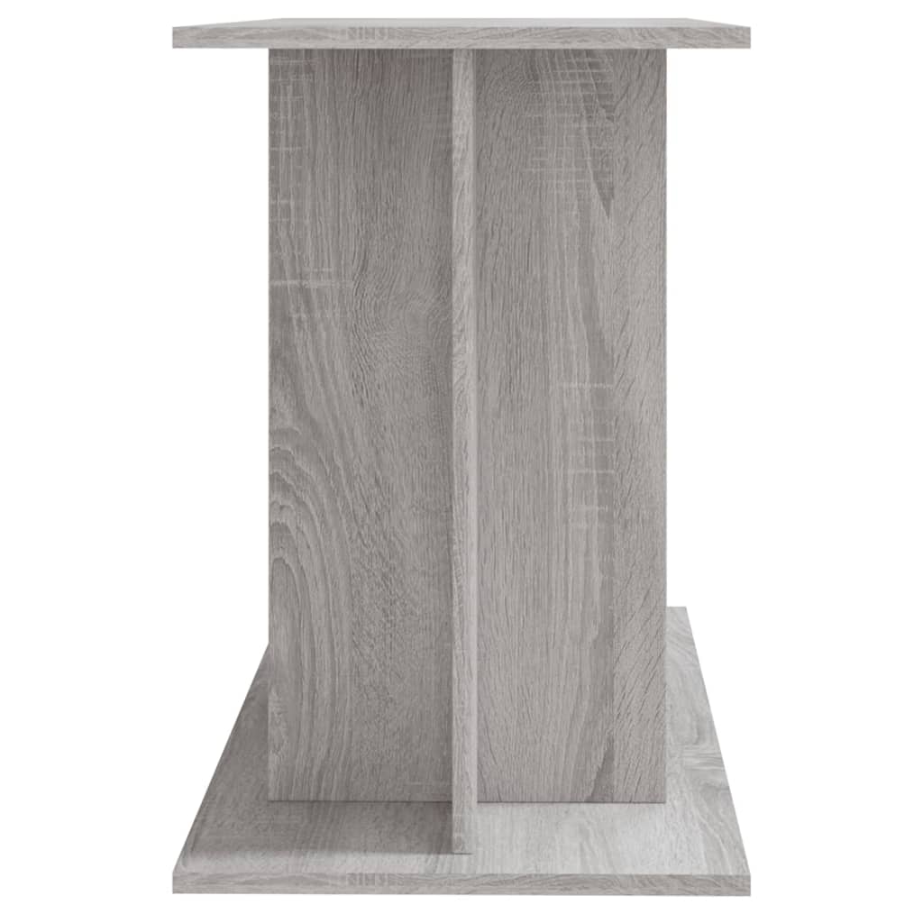 Aquariumstandaard 100x40x60 cm bewerkt hout grijs sonoma is nu te koop bij PeponiXL, paradijselijk wonen!