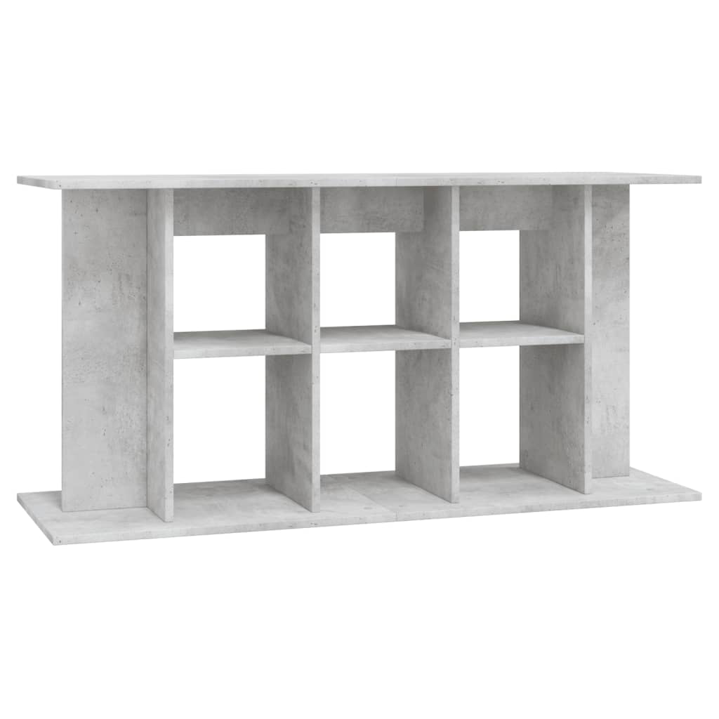 Aquariumstandaard Betongrijs 120x40x60 cm Bewerkt hout is nu te koop bij PeponiXL, paradijselijk wonen!