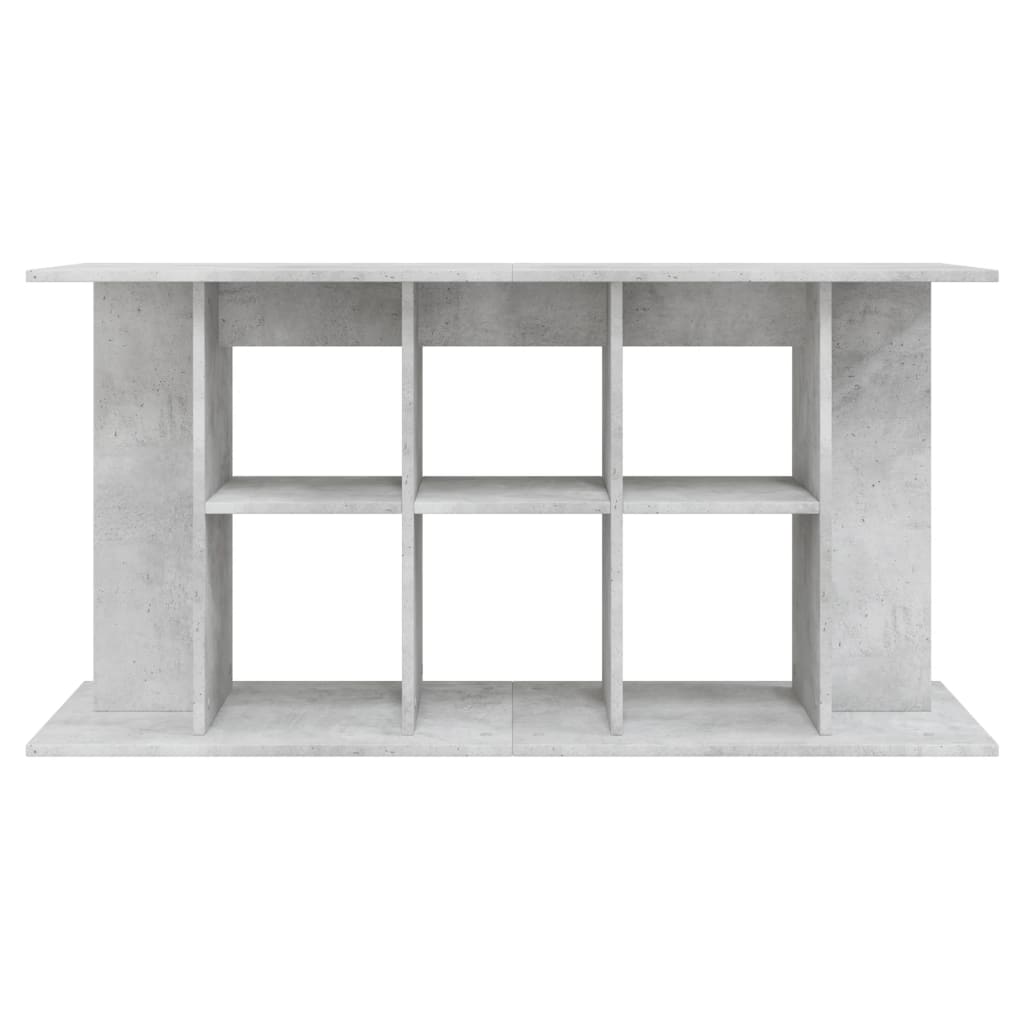 Aquariumstandaard Betongrijs 120x40x60 cm Bewerkt hout is nu te koop bij PeponiXL, paradijselijk wonen!