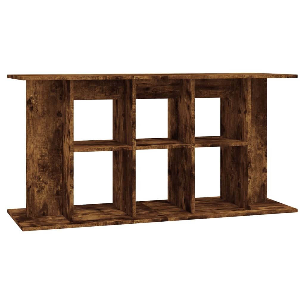 Aquariumstandaard 120x40x60 cm bewerkt hout gerookt eikenkleur is nu te koop bij PeponiXL, paradijselijk wonen!