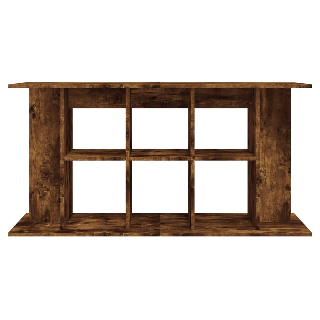 Aquariumstandaard 120x40x60 cm bewerkt hout gerookt eikenkleur is nu te koop bij PeponiXL, paradijselijk wonen!